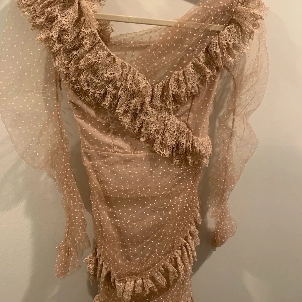 House of CB Pink Lace Dress - Picture 5 of 5